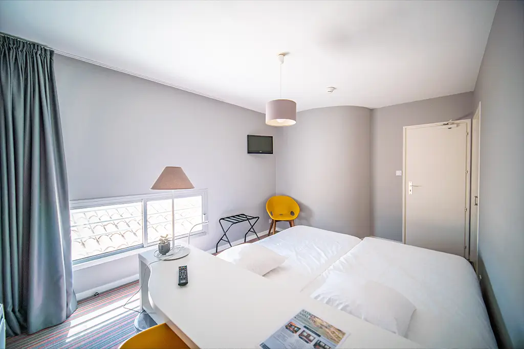 chambre confort pour couple à Les Sables d'Olonne hôtel La Villa Saint Jean