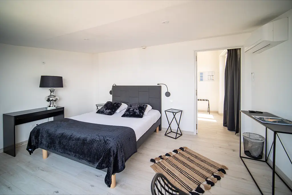 chambre vue mer luxe à Les Sables d'Olonne hôtel La Villa Saint Jean