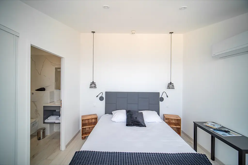 chambre luxe vue mer à Les Sables d'Olonne hôtel La Villa Saint Jean