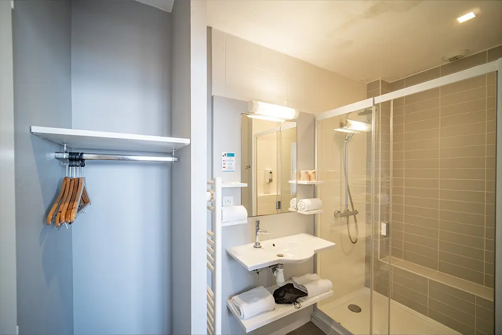 chambre privilège vue mer à Les Sables d'Olonne hôtel La Villa Saint Jean