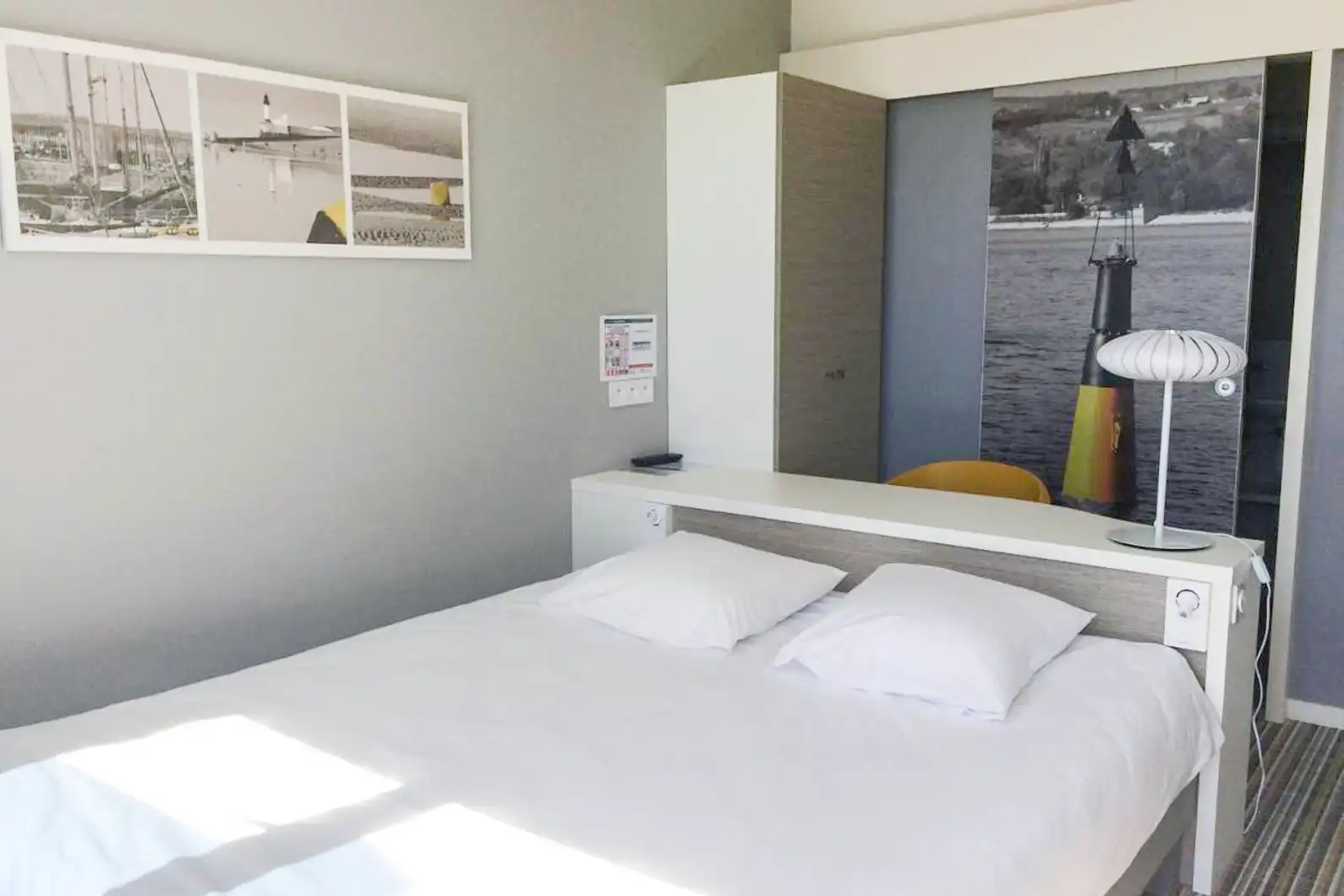 Chambre hôtel vue mer La Villa Saint Jean Les Sables d'Olonne
