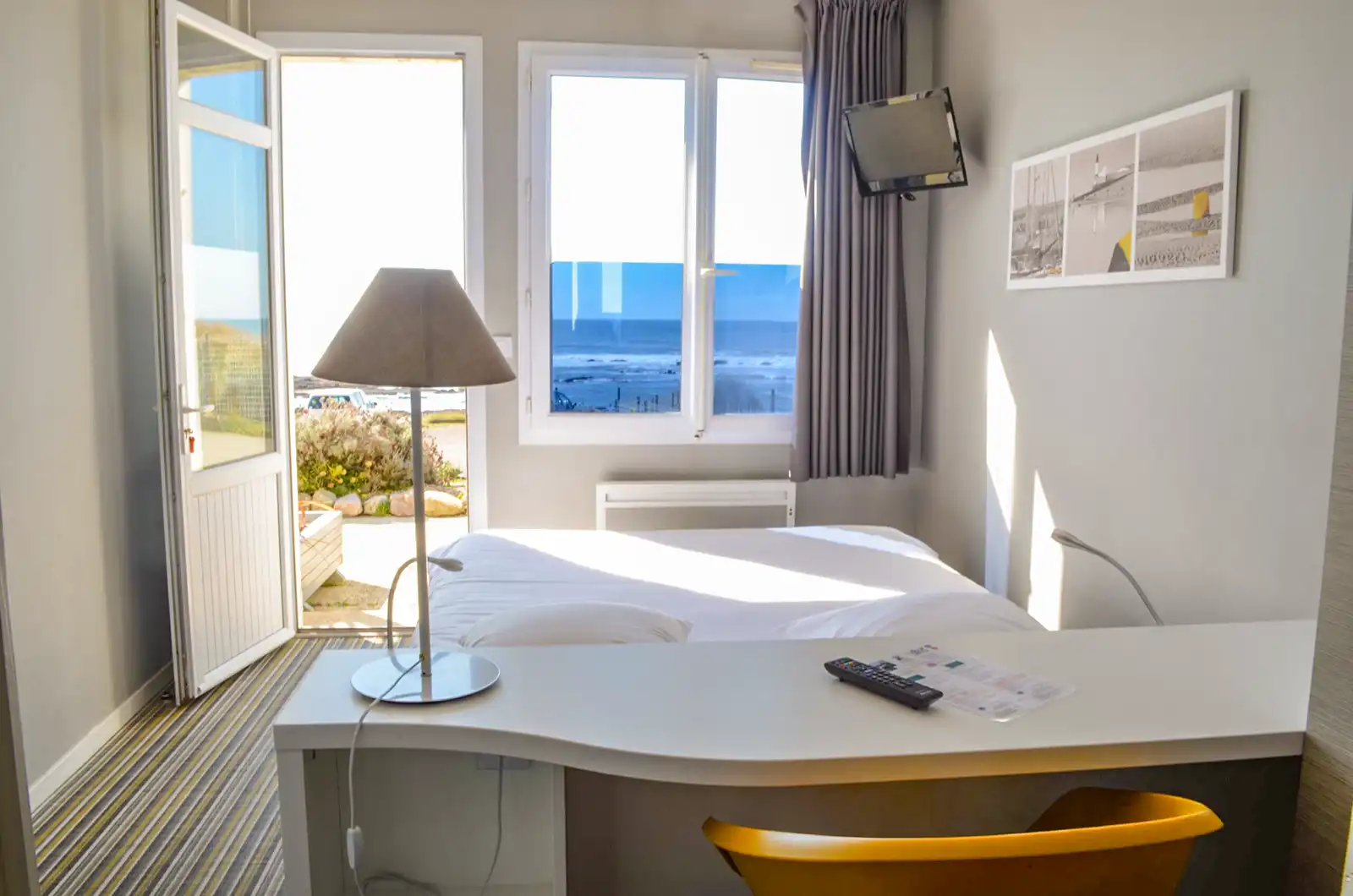 Chambre hôtel vue mer La Villa Saint Jean Les Sables d'Olonne