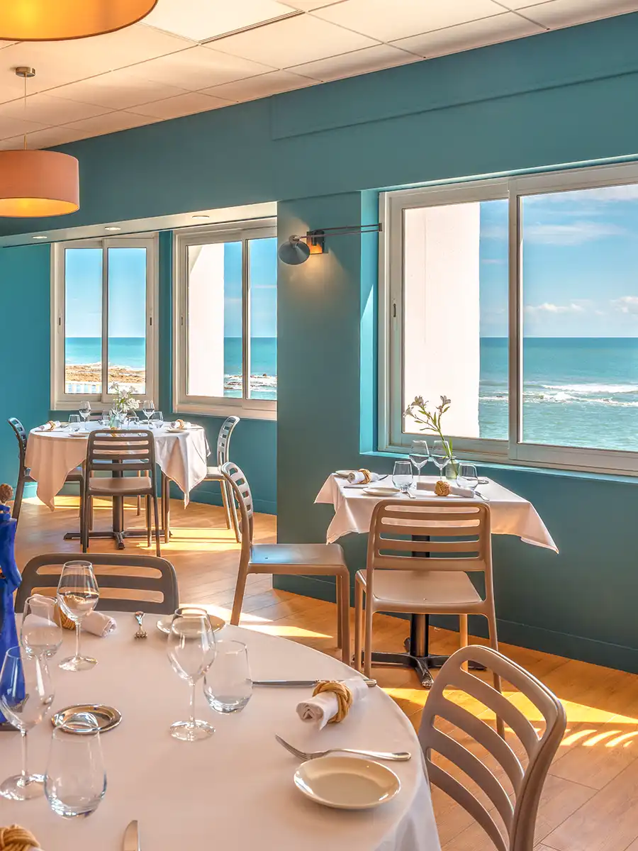 Restaurant gastronomique vue mer La Villa Saint Jean Les Sables d’Olonne Restaurant gastronomique vue mer La Villa Saint Jean Les Sables d'Olonne