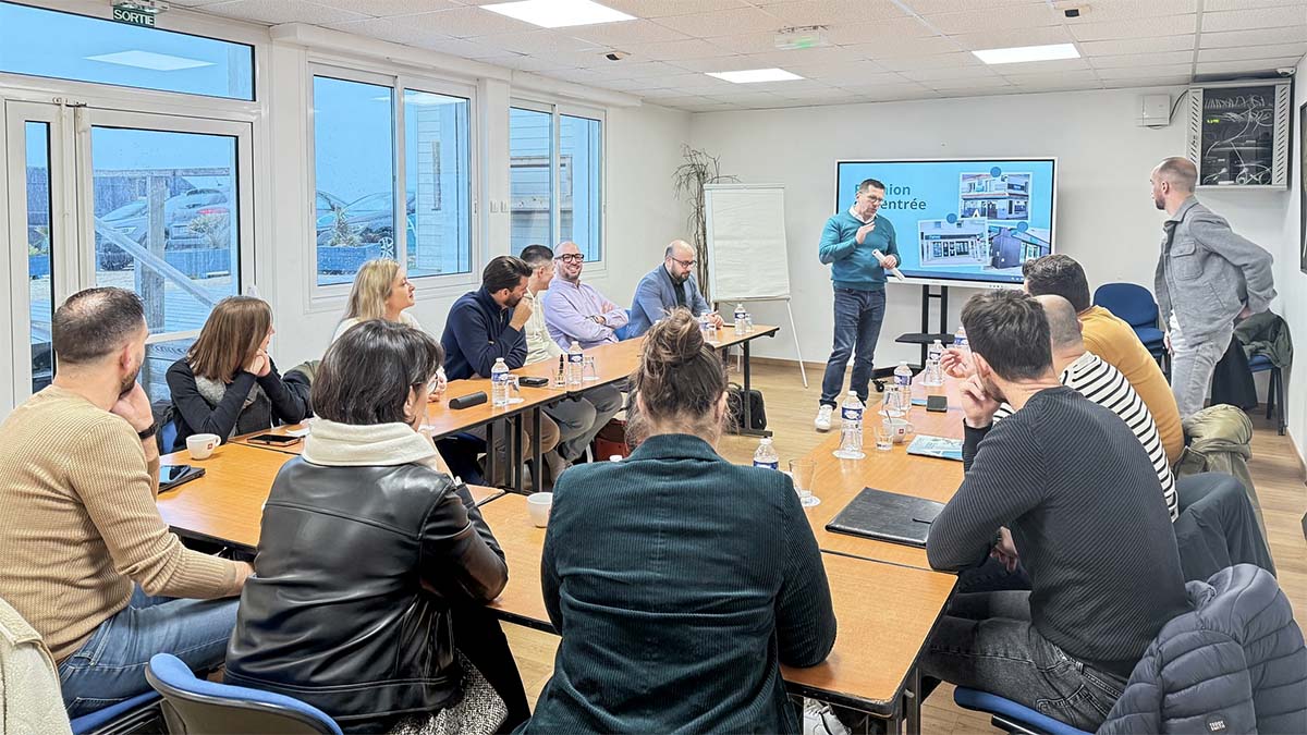 séminaire entreprise de l'Adresse Immobilier à La Villa Saint Jean à Les Sables d'Olonne
