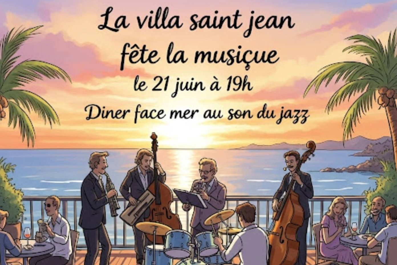 Soirée Jazz à La Villa Saint Jean aux Sables d'Olonne
