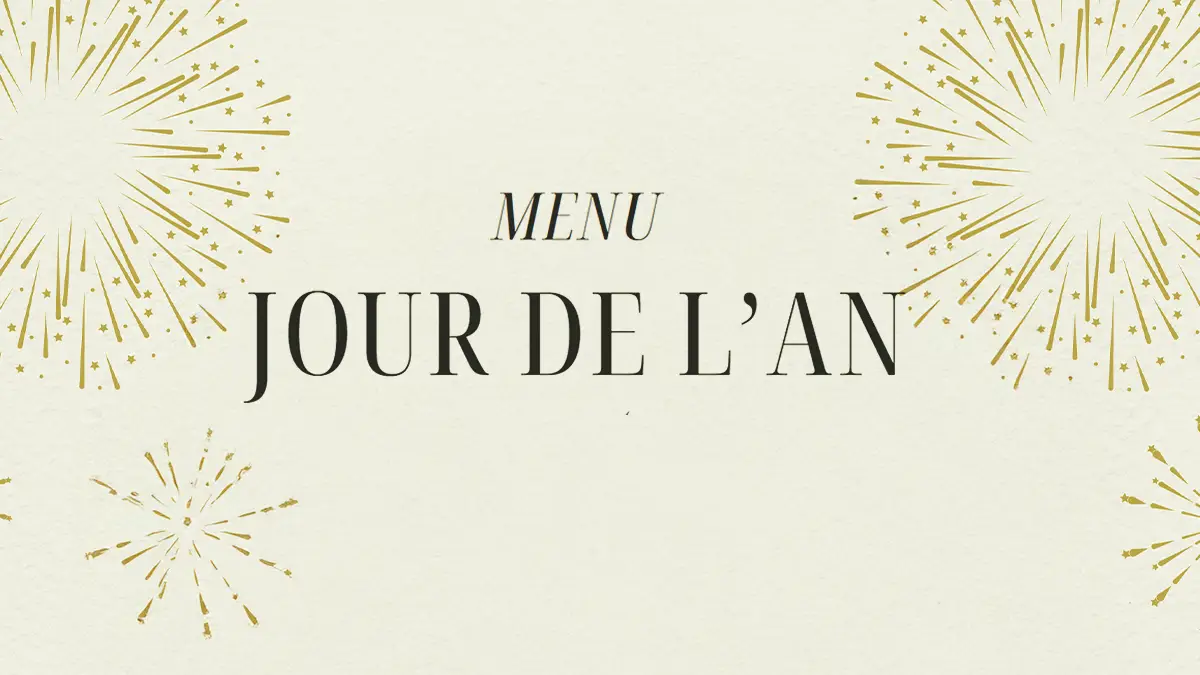 menu du Jour de l’An 2026 à la Villa Saint Jean menu du Jour de l'An 2026 à la Villa Saint Jean