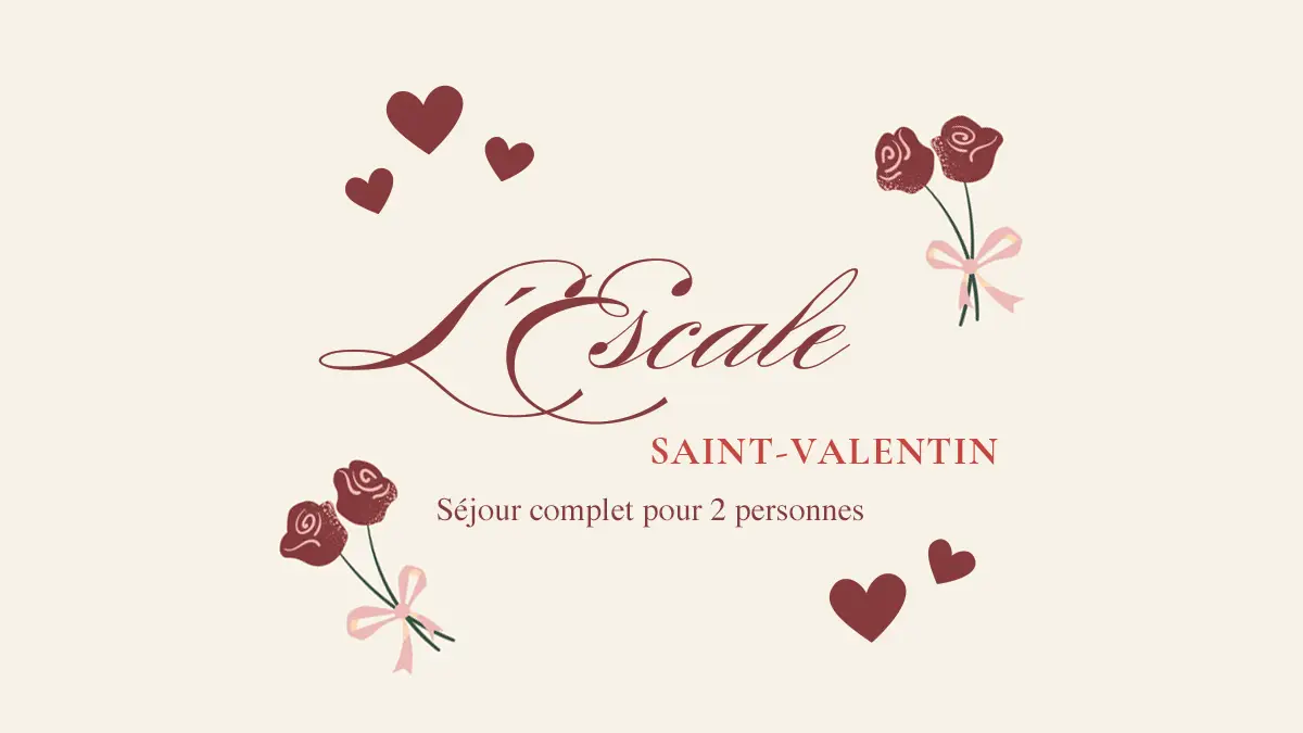 Séjour Escale Saint-Valentin 2026 à l'hôtel La Villa Saint Jean aux Sables d'Olonne
